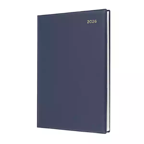 Picture of COLLINS BELMONT DESK QBA41.V59 DIARY DAY TO PAGE QUARTO NAVY