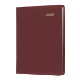 Picture of COLLINS BELMONT POCKET 337P.V78 DIARY WEEK TO VIEW WITH PENCIL A7 BURGUNDY