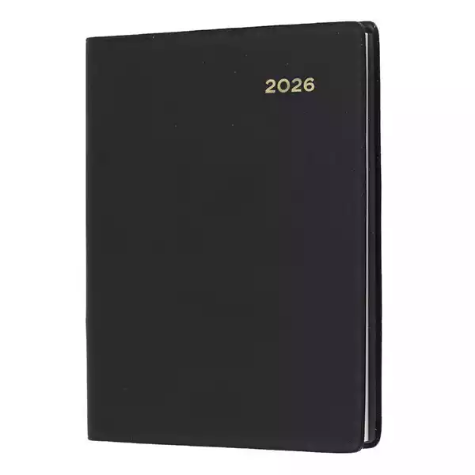 Picture of COLLINS BELMONT POCKET 337P.V99 DIARY WEEK TO VIEW WITH PENCIL A7 BLACK
