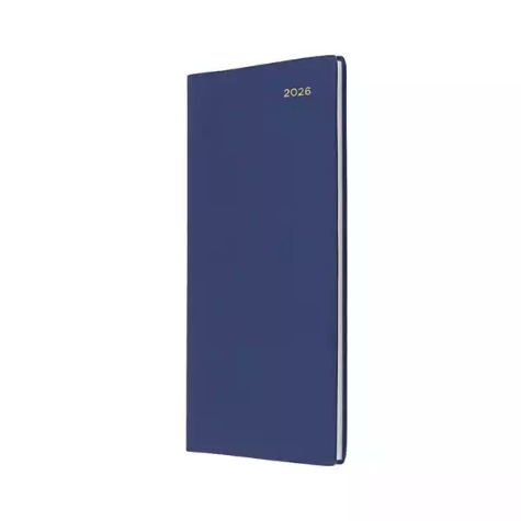 Picture of COLLINS BELMONT POCKET 377L.V59 DIARY WEEK TO VIEW B6/7 LANDSCAPE NAVY