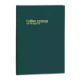Picture of COLLINS CASEBOUND NOTEBOOK SHORT A-Z INDEX 168 PAGE A4 GREEN