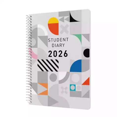 Picture of COLLINS COLPLAN STUDENT SC37SP.LGT DIARY WEEK TO VIEW SPIRAL BOUND A5