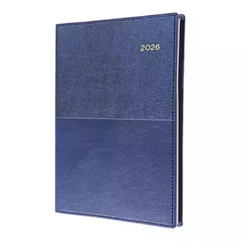 Picture of COLLINS VANESSA 165.V59 DIARY DAY TO PAGE A6 BLUE