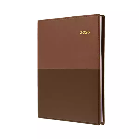 Picture of COLLINS VANESSA 165.V90 DIARY DAY TO PAGE A6 TAN