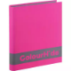 Picture of COLOURHIDE SILKY TOUCH RING BINDER 2D 25MM A4 PINK