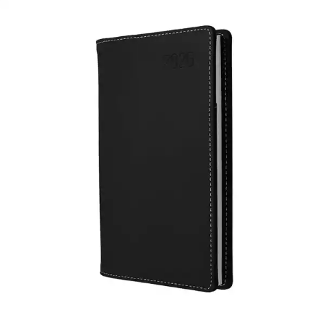 Picture of DEBDEN ASSOCIATE II POCKET 4651.U99 DIARY WEEK TO VIEW VERTICAL B6/7 BLACK