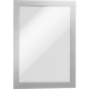 Picture of DURABLE DURAFRAME SIGN HOLDER ADHESIVE BACK A4 SILVER PACK 2