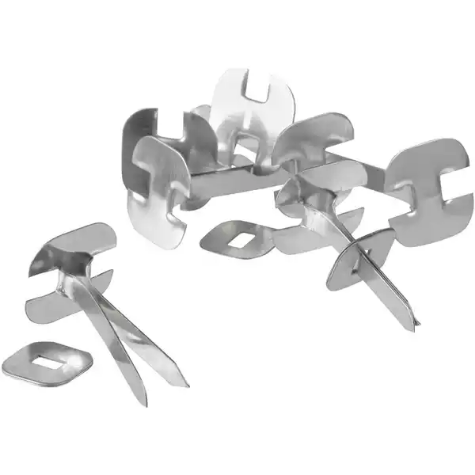 Picture of ESSELTE PAPER BINDER 31MM SILVER BOX 200