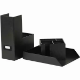 Picture of ESSELTE PREMIUM DESK ACCESSORIES PACK BLACK