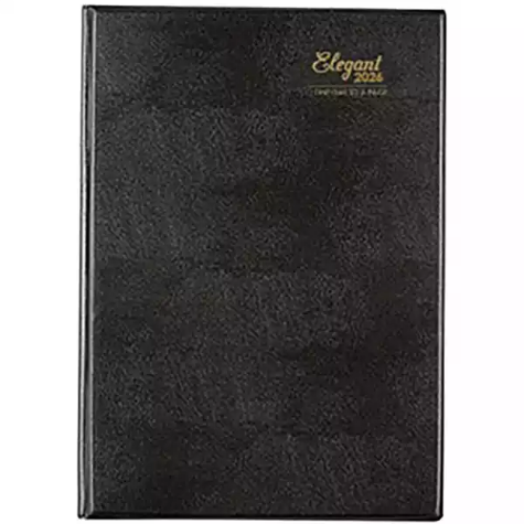 Picture of CUMBERLAND 41EPBK ELEGANT APPOINTMENT DIARY DAY TO PAGE A4 BLACK