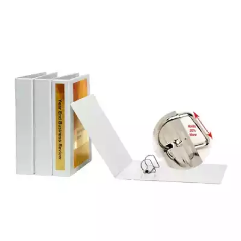 Picture of MARBIG PRO SERIES HI-CAP INSERT RING BINDER 4D 65MM A4 WHITE