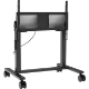 Picture of MAXHUB EST09 HEIGHT ADJUSTABLE MONITOR TROLLEY BLACK