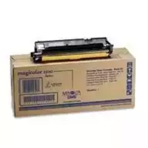 Picture of MINOLTA QMS MAGICOLOUR 2200 / 2210 BLACK TONER CARTRIDGE - 6,000 PAGES