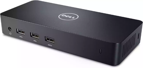 Picture of DELL D3100 USB UHD 4K DOCKING STATION, GbE, USB(5), HDMI(2), DP
