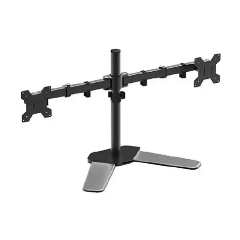 Picture of SHINTARO DUAL MONITOR ADJUSTABLE DESK BLACK