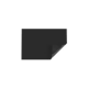 Picture of VISTA MAGNETIC WHITEBOARD SHEETING 300 X 100MM BLACK