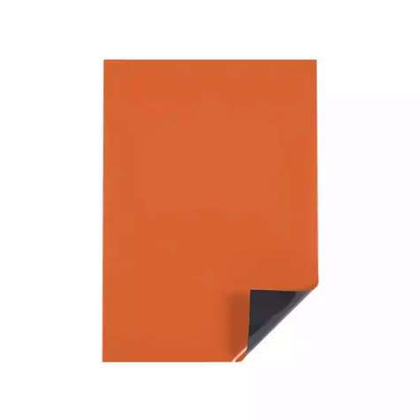 Picture of VISTA MAGNETIC WHITEBOARD SHEETING A4 295 X 210MM ORANGE