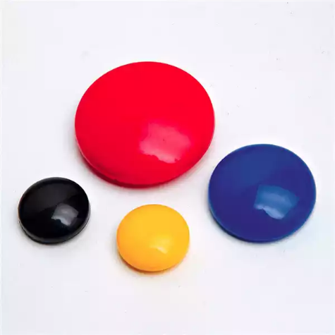 Picture of VISTA MAGNETIC WHITEBOARD BUTTONS 30MM ROUND BLACK PACK 8