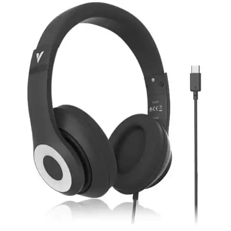 Picture of VERBATIM CLASSIC AUDIO USB-C HEADPHONE BLACK