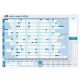 Picture of SASCO 10580 610 X 870MM YEAR PLANNER