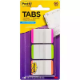Picture of POST-IT 686L-PGO DURABLE FILING TABS LINED 38MM GREEN/ORANGE/PINK PACK 66