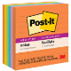 Picture of POST-IT 675-6SSUC SUPER STICKY LINED NOTES 98 X 98MM ENERGY BOOST PACK 6