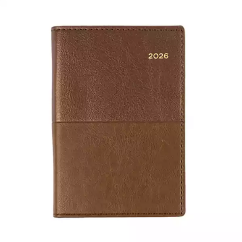 Picture of COLLINS VANESSA 355.V90 DIARY WEEK TO VIEW B7R TAN