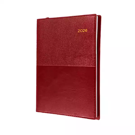 Picture of COLLINS VANESSA 365.V15 DIARY WEEK TO VIEW A6 RED