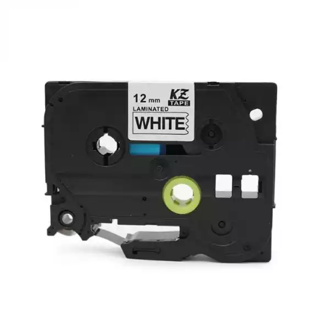Picture of RAZORLINE BROTHER TZE-231 COMPATIBLE LAMINATED LABELLING TAPE 12MM BLACK ON WHITE