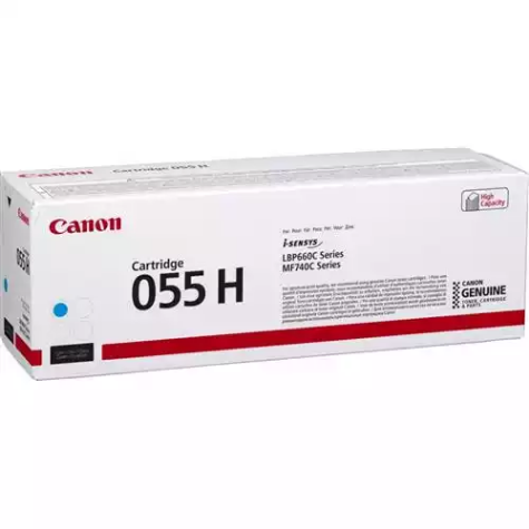 Picture of CANON CART055 TONER CARTRIDGE CYAN