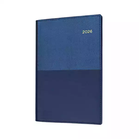 Picture of COLLINS VANESSA 585.V59 DIARY WITH NOTES MONTH TO VIEW A5 BLUE