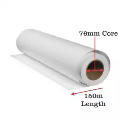 Picture of PLOTTER ROLL BOND PAPER 80GSM 914MM X 150M ROLL 76MM CORE CARTON 2