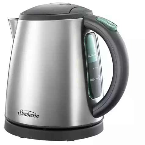 Picture of SUNBEAM BELLE AQUA KETTLE STAINLESS STEEL 1L SILVER