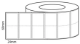 Picture of THERMAL TRANSFER LABELS 60X24MM (PAPER) ROLL 5000