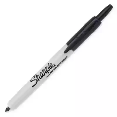 Picture of SHARPIE RETRACTABLE PERMANENT MARKER BULLET FINE 1.0MM BLACK