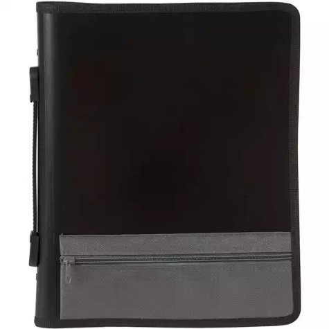 Picture of MARBIG ZIPPER RING BINDER WITH HANDLE 3R 45MM A4 BLACK